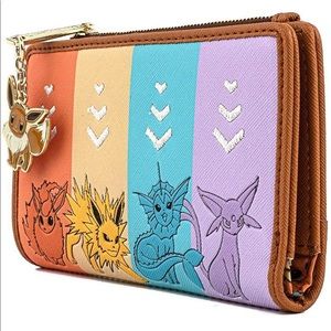 Loungefly Pokémon Eevee Evolutions Wallet Rainbow